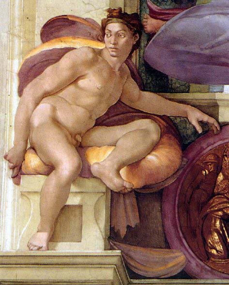 Michelangelo Buonarroti Ignudo